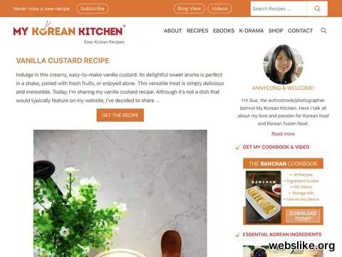 mykoreankitchen.com