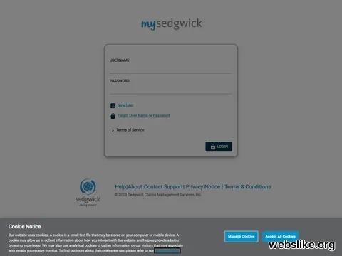 mysedgwick.com