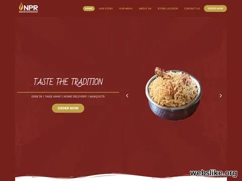 nandhanarestaurants.com