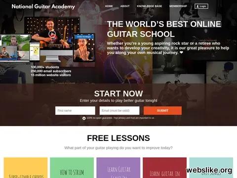 nationalguitaracademy.com