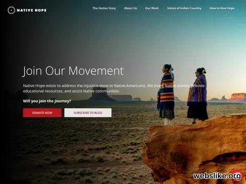 nativehope.org