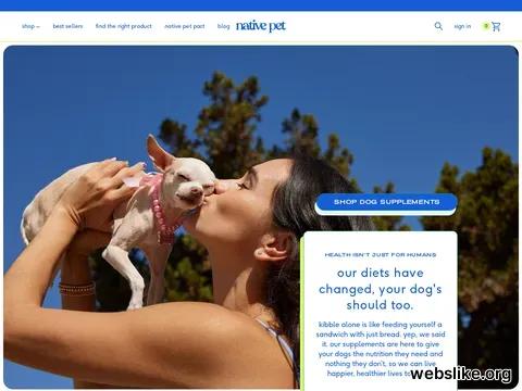 nativepet.com