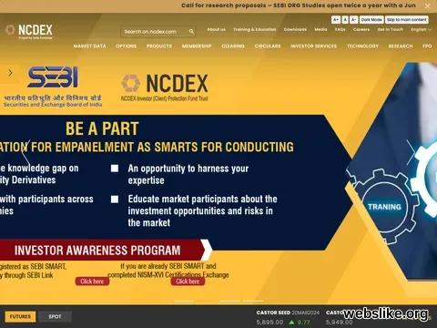 ncdex.com