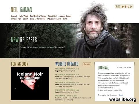 neilgaiman.com