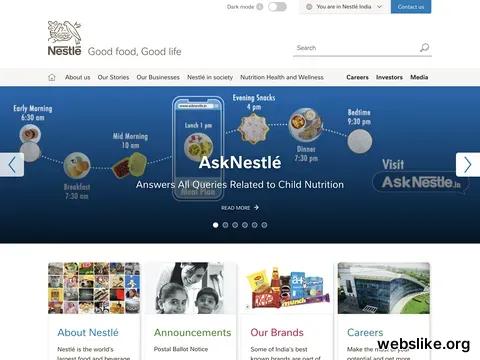 nestle.in