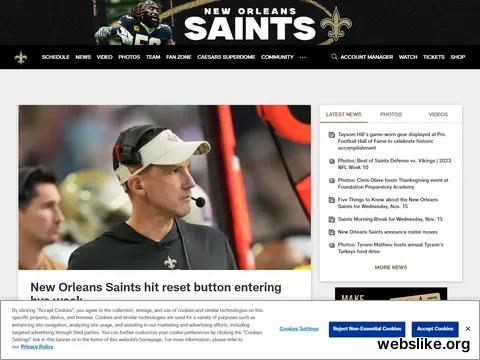 neworleanssaints.com