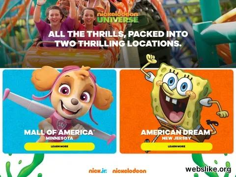 nickelodeonuniverse.com