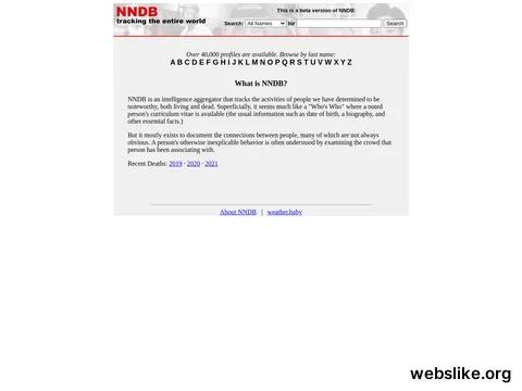 nndb.com