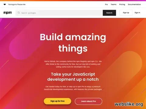 npmjs.com