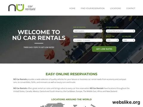 nucarrentals.com