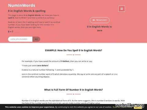 numinwords.com