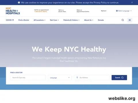 nychealthandhospitals.org