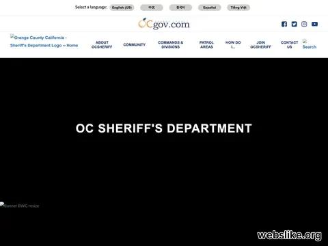 ocsheriff.gov