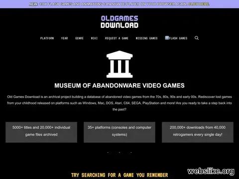 oldgamesdownload.com