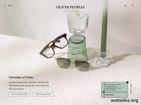 oliverpeoples.com