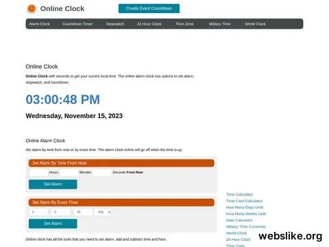 online-clock.org