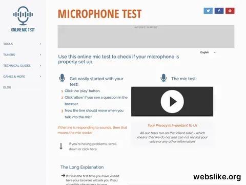 onlinemictest.com