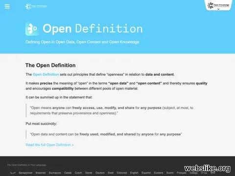 opendefinition.org