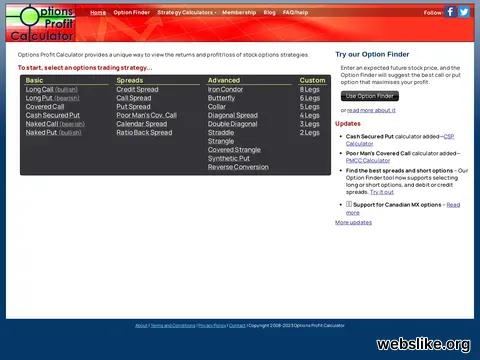 optionsprofitcalculator.com