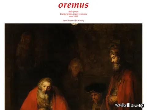 oremus.org