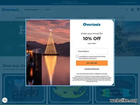 overtons.com