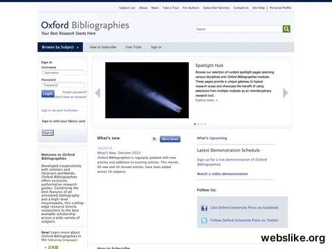 oxfordbibliographies.com