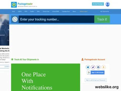 packagetrackr.com