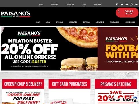 paisanospizza.com