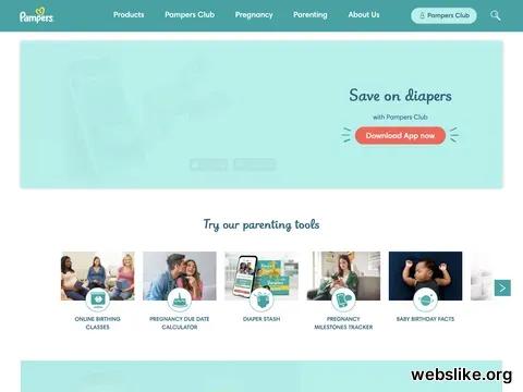 pampers.com