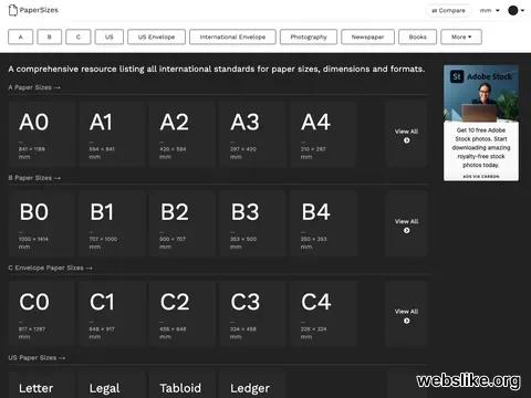 papersizes.io