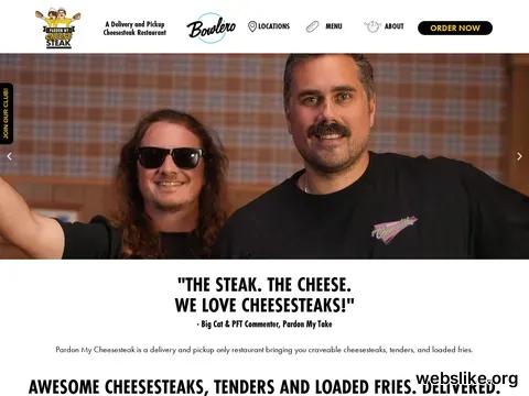 pardonmycheesesteak.com