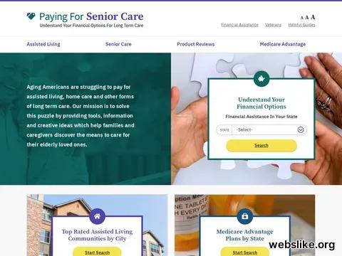 payingforseniorcare.com