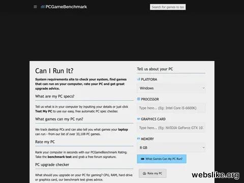pcgamebenchmark.com