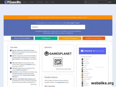 pcgamingwiki.com