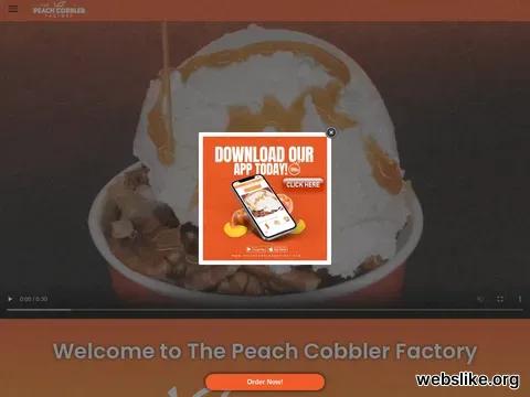 peachcobblerfactory.com