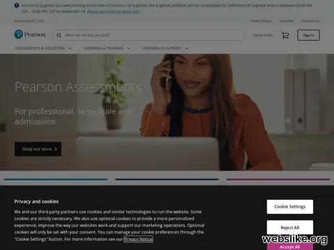 pearsonassessments.com