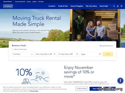 pensketruckrental.com