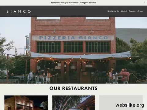 pizzeriabianco.com