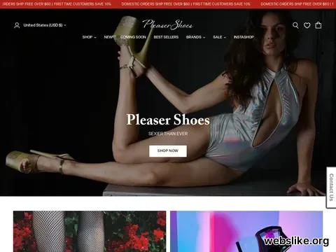 pleasershoes.com