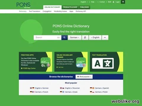 pons.com