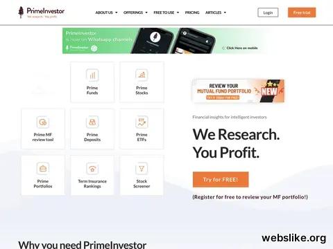 primeinvestor.in