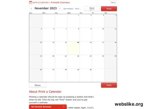 print-a-calendar.com