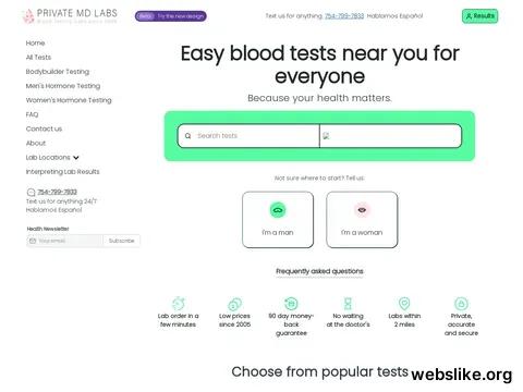 privatemdlabs.com