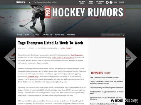 prohockeyrumors.com