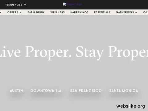 properhotel.com