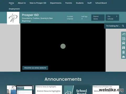 prosper-isd.net