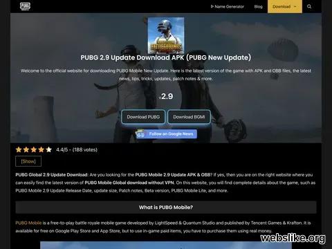 pubgmobileupdate.org