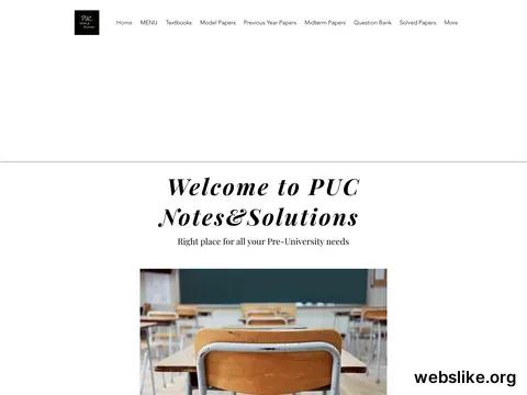 pucnotes-solutions.com