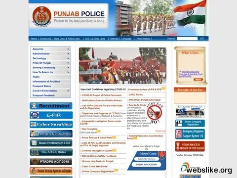 punjabpolice.gov.in