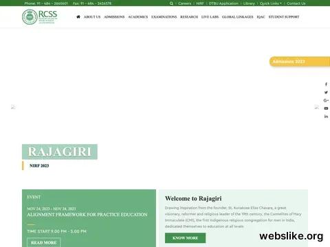 rajagiri.edu